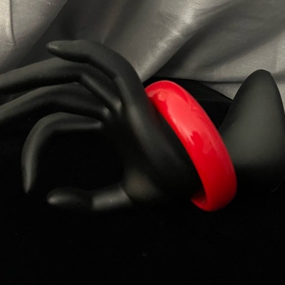 Red Bangle Bracelet - Picture 5 of 5